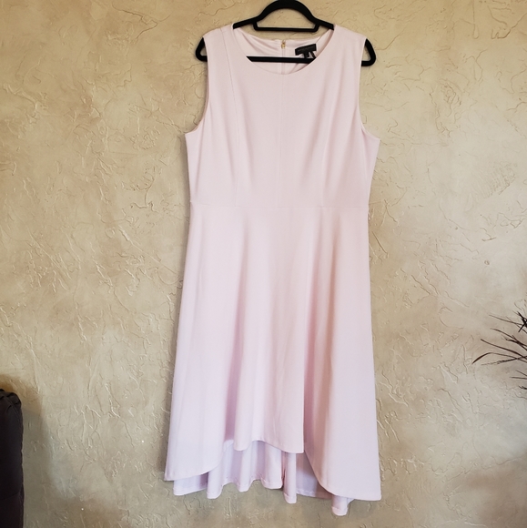 donna karan pink dress